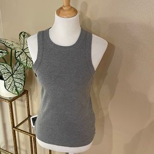 Grey Madewell Heathered Brightside Tank Top Size M